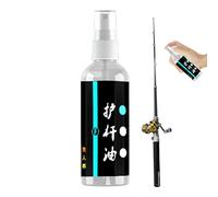 Olio spray per canne da pesca - detergente protettivo per canne da pesca, rivestimento spray antiruggine | solvente inibitore eroide, protezione anticorrosione in foschia per il