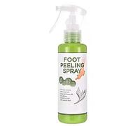 Olio spray per peeling ai piedi, spray per rimuovere la pelle morta, rimuove la pelle morta in pochi secondi, esfoliante per la pelle morta per pedicure e talloni ruvidi, pelle secca e calli (verde)