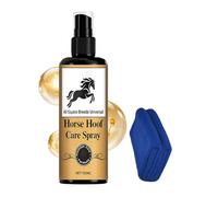 Olio Spray per Zoccoli di Cavallo,100ml Lunga Durata Rapido Assorbimento - Olio Per La Cura 'Unghia Del Cavallo | Per Competizione Pronta Clima Secco Umido Cura Quotidiana Gestione Scuderia Preparazio