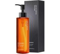 Olio struccante al tè nero, olio struccante rinfrescante non grasso per la cura della pelle, evita l'ostruzione dei pori e la formazione di acne, pulizia profonda, per tutti i tipi di pelle