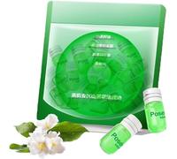 Olio Struccante Viso E Occhi, Capsule Di Olio Detergente Naturale Mini Flaconi, Monouso Struccante Portatile Per Tutti I Tipi Di Pelle, Adatto Ai Viaggi (1-bag(green bottle))