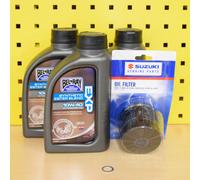 Olio + Suzuki Filtro Belray Exp 10w40 Motore Sfv Sv DL 650 & Vs / Vz 600 800