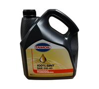 Olio Tamoil 100% sintetico SAE 5W-40 lubrificante totalmente sintetico per motor