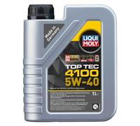 LIQUI MOLY Top Tec 4100 Olio motore 5W-40 Olio sintetico Olio 1L 9510 per VW T