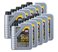 Olio Top Tec 4100 5W-40 Liqui Moly 10 X 1 Litro per Renault Saab Seat Skoda