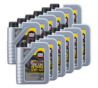 Olio Top Tec 4100 5W-40 Liqui Moly 12 X 1 Litro per Mercedes Mitsubishi Opel