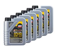 Olio Top Tec 4100 5W-40 Liqui Moly 6 X 1 Litro per Fiat Ford Honda Jeep Kia