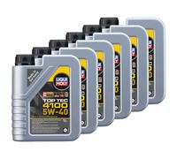 Olio Top Tec 4100 5W-40 Liqui Moly 6 X 1 Litro per Fiat Ford Honda Jeep Kia