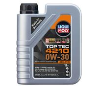 Olio Top Tec 4210 0W-30 Liqui Moly 1 Litro per Skoda Volvo VW Smart Subaru