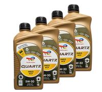 Olio Total 5W30 Quartz Ineo RCP Acea C3 Motore 1.5 BlueHDI FPW9.55535/03 4L