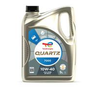 Olio total quartz 7000 10 W 40/5 Litri /214109/ Acea A3/B4 - Api Sn / Cf