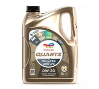 Olio total quartz Ineo X Lungo Life 0W-20 / 5 Litri / Acea C5 VW 508.00/509.00