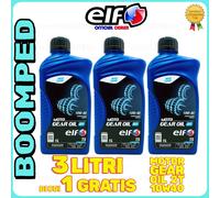 OLIO TRASMISSIONE CAMBIO 1 LITRO ELF MOTO GEAR OIL 10W40 MOTORE 2 TEMPI ET05