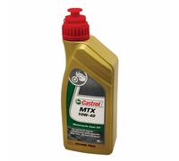Olio trasmissione Castrol 10w40 MTX (1 l) semisintetico per moto 2t, 4t