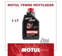 OLIO TRASMISSIONE MOTUL MOTYLGEAR 75W80 1 LT PER CAMBI E DIFFERENZIALI - 105782