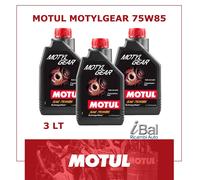 OLIO TRASMISSIONE MOTUL MOTYLGEAR 75W85 3 LT PER CAMBI E DIFFERENZIALI - 106745