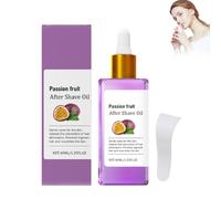 Olio vegano After Shave con acido ialuronico, peptidi e vitamina F, fragranza alla vaniglia, 40 ml, Trattamenti Post Rasatura Olio con Acido Ialuronico, per Prevenire Pelis Incarniti