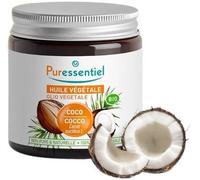 Puressentiel - Olio Vegetale di Cocco BIO - spremuto a freddo - certificato biologico - grezzo, 100% puro e naturale - vegano e cruelty free - per la cura del viso, del corpo e dei capelli - 100 ml