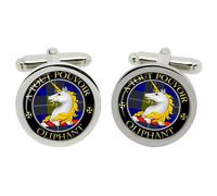 Oliphant Clan Scozzese Gemelli IN Cromo Scatola
