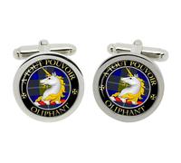 Oliphant Clan Scozzese Gemelli IN Cromo Scatola