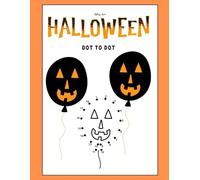 OliPop Halloween Dot-to-Dot Book: 40 Cute and Easy Spooky Puzzles for Kids!: 40 cute and easy Halloween themed dot to dot pages