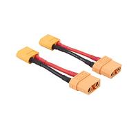 OliRC 2 Pezzi XT60 Maschio a XT90 Femmina connettore Adattatore con 14awg 2 Pollici Cavo(C98-2)