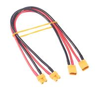 OliRC 2pcs XT30 M a XT30 FM Adattatore Estensione Femmina Maschio per RC Batteria (C174-2)
