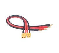 OliRC 2pcs XT60 Connettore Femmina Spina a 4mm Banana Spine Batteria Carica Cavo Adattatore 12awg 30cm