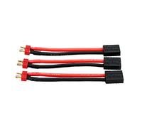 OliRC 3pcs Traxxas Style Femmina a Deans stile T-plug maschio Connettore con 12awg 10cm cavo (C68-3)