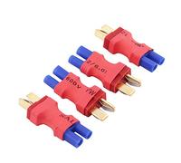 OliRC 4 Pezzi No Senza Fili Connettore : EC2 Femmina a Maschio T-Plug Deans Style Adattatore (C35-4)