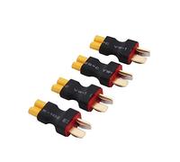 OliRC 4 Pezzi XT30 XT-30 Femmina a Deans Style T-Plug Maschio connettore Adattatore(C148-4)