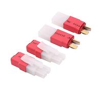 OliRC 4pcs Tamiya a T-Plug Deans Style Maschio Femmina RC Connettore Adattatore (C162-4)