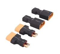 OliRC 4pcs XT90 a T-Plug Deans Style maschio femmina RC connettore adattatore (C164-4)