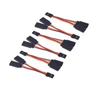 OliRC 6pcs Servo Y Cavo 1 a 2 Y Cavi Maschio a Femmina Prolunga Filo per RC Airplane Modello (C171-6)