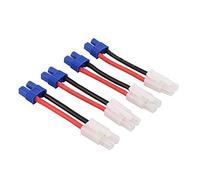 OliRC - Adattatore connettore Tipo EC3 Femmina a Tamiya Maschio, 14 AWG, 5 cm, 4 Pezzi