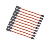 OliRC - Cavo di prolunga servo da maschio a femmina, 10 cm, 26 AWG, 30 core, per scheda di controllo KK MWC Eagle (C160-10)