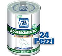 olistika srl Vetline Cane Accrescimento Tacchino&Patate 400 Gr