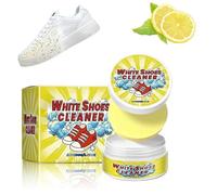 Olite White Shoes Cleaner, detergente per scarpe Olite, multiuso, senza risciacquo, crema bianca con spugna, non necessita di acqua, 1 pezzo, 100g