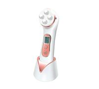 OLITY Masajeador de belleza por Ultrasonidos, 5 en 1 RF Radiofrecuencia LED Facial Instrumento anti-edad Rejuvenecimiento de la piel/Anti-arrugas/Apriete de la Piel/Limpieza facial