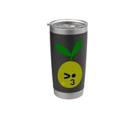 Oliva Kawaii Bicchiere termico in acciaio inox doppia parete