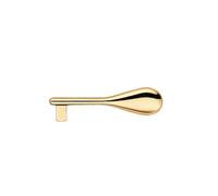 OLIVARI Chiave DELPHINA per serratura foro patent mat. OTTONE col. CROMO