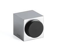 OLIVARI Fermaporta CUBO magnetico con respingente mat. OTTONE col. CROMO