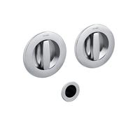 OLIVARI Kit Maniglia Da Incasso GIOTTO tonda con doppio chiavistello e