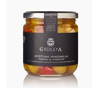 Olive Manzanilla alla Paprika (370 g) - La Chinata