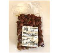 Olive nere Siciliane alla contadina in olio di semi di girasole 200 gr By Nelson Sicily