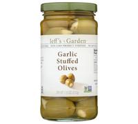 Olive Ripiene Di Aglio 7,5 Oz (Confezione Da 6) Di Jeff's GardenPatak