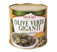 Olive verdi giganti con erbe 2,5 kg - Demetra