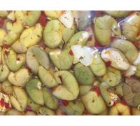 Olive Verdi Schiacciate Calabresi 500g Denocciolate In Olio Aperitivo cena amici