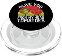 Olive You from My Head Pomodori Olive Lover PopSockets PopGrip per MagSafe