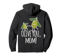 Olive You, Mom! Ti Voglio Bene, Mamma! Divertente Felpa con Cappuccio